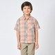 Boys half sleeves shirt Brown