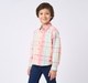 Boys checked long sleeves shirts Red