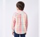 Boys checked long sleeves shirts Red