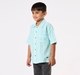 Boys' Multi-Color Plaid Half Sleeve Shirt