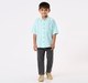 Boys' Multi-Color Plaid Half Sleeve Shirt