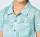 Boys half sleeves shirt Green