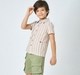 Boys half sleeves shirt Beige