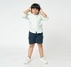 Boys half sleeves shirt Green