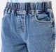 Boys' Comfort-Fit Elastic Waist Denim Shorts – Mid-Blue Wash