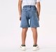 Boys' Comfort-Fit Elastic Waist Denim Shorts – Mid-Blue Wash