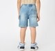 Boys pull up indigo denim shorts  Blue