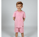 Boys knitted shorts pink