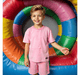 Boys knitted shorts pink