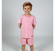 Boys knitted shorts pink