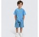 Boys Knitted Shorts Blue