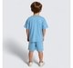 Boys Knitted Shorts Blue