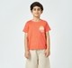 Boys crew neck T-shirt Orange