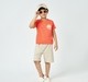Boys crew neck T-shirt Orange