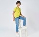 Boys polo T-shirt Yellow