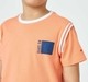 Boys crew neck T-shirt Orange
