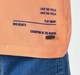 Boys crew neck T-shirt Orange