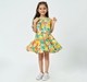 Girl  Printed Dress multicolour