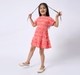 Girl  Embroidered Dress red