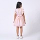 Girls striped short sleeves dress Multicolor