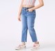 Girl  Washed Jeans blue