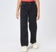 Girl  Washed Jeans black