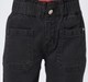 Girl  Washed Jeans black