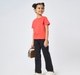 Girl  Washed Jeans black