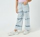 Girl  Washed Jeans blue
