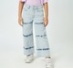 Girl  Washed Jeans blue