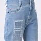 Girl  Washed Jeans blue