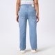 Girl  Washed Jeans blue