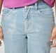 Girl  Washed Jeans blue