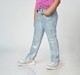 Girl  Washed Jeans blue
