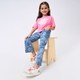 Girl  Printed Jeans blue