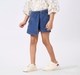 Girl  Washed Skorts blue