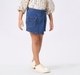 Girl  Washed Skorts blue