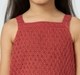 Girl  Solid Clothing Sets red