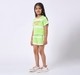 Girl  Printed Clothing Sets green