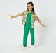 Girl  Printed Clothing Sets multicolour