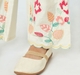 Girl  Embroidered Clothing Sets off-white