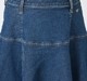 Girl  Washed Skirt blue
