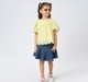 Girl  Washed Skirt blue