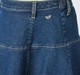 Girl  Washed Skirt blue