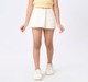 Girl  Washed Skorts off-white