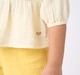 Girl  Embroidered Tops off-white