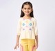 Girl  Embroidered Tops off-white