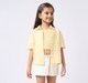 Girl  Striped Tops multicolour