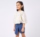 Girl  Printed Tops multicolour