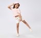 Girl  Striped Tops multicolour